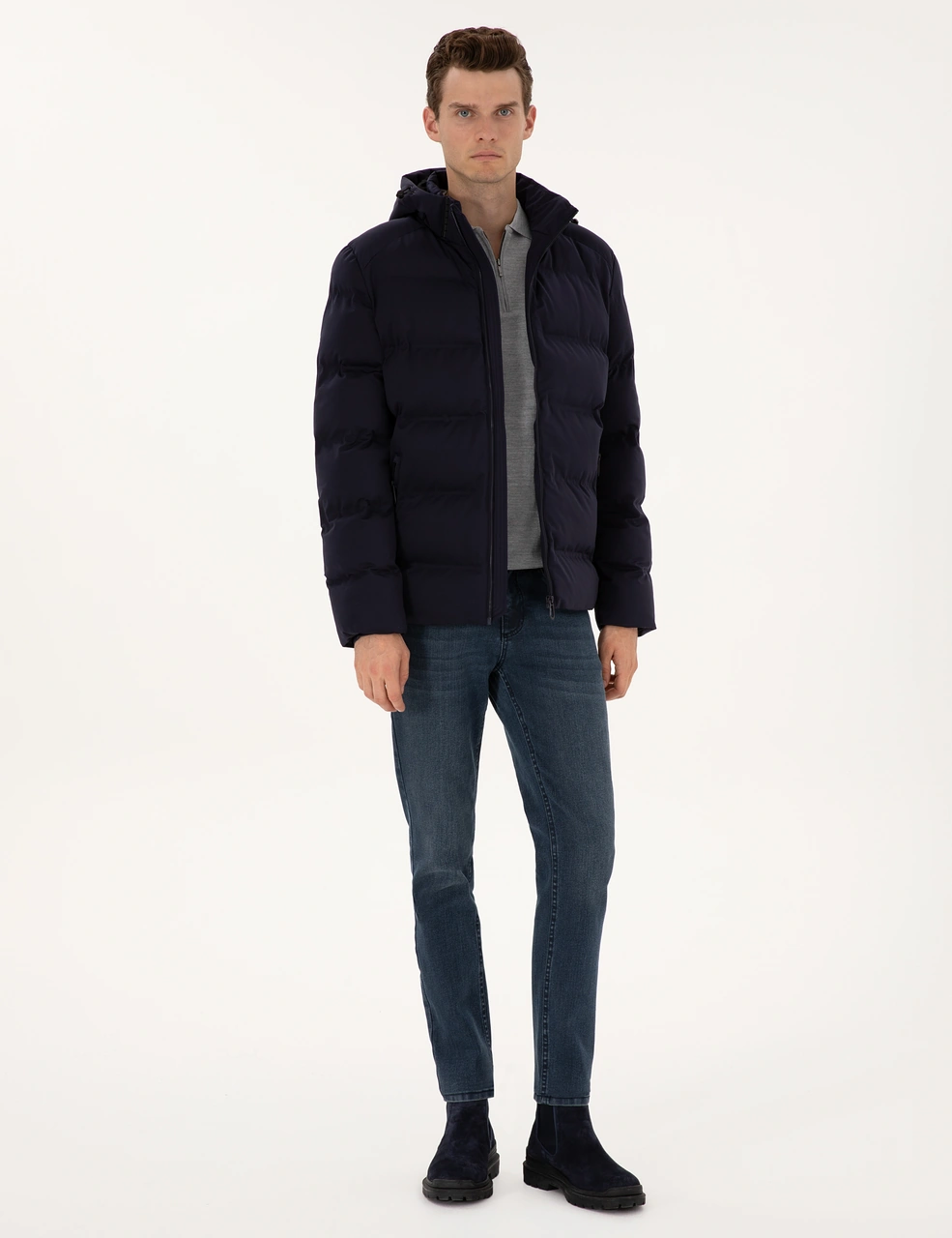 Pierre Cardin Erkek Lacivert Mont 50313868-vr033