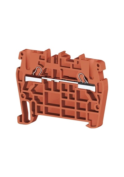 Klemsan 307104rp Pyk 2,5 Kırmızı Pratik Yay Baskılı Ray 100 Ad