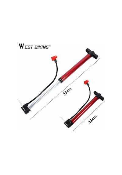 Top Pompası Bisiklet Pompası Ayaklı Pompa 30 Cm Metal Pompa Top Pompası Bisiklet Pompası Ayaklı Pompa 30 Cm Metal Pompa