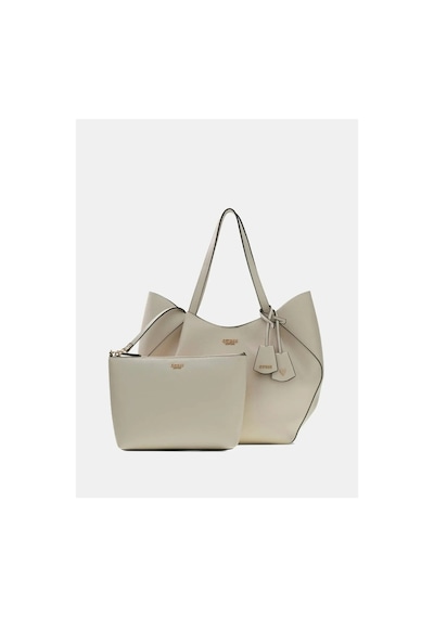 Guess Amorette 2 In 1 Tote-kadın Omuz Çantası -bg789824 Beyaz