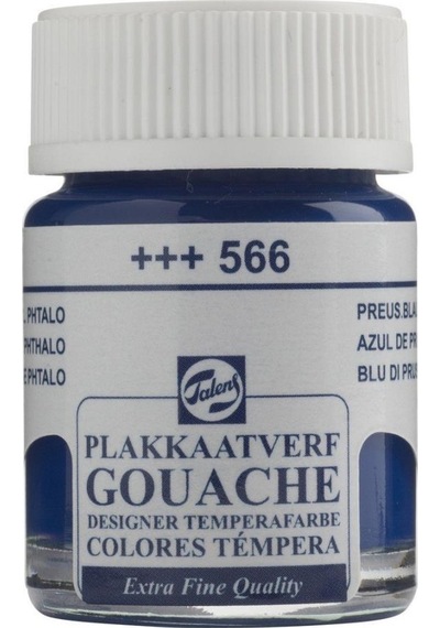 Talens Guaj Boya Cam Şişe 16ml 566 Prussian Blue