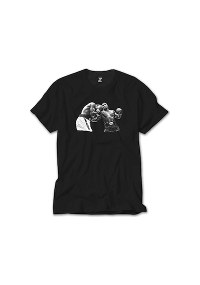 Mike Tyson Art Of Fight Siyah Tişört Siyah