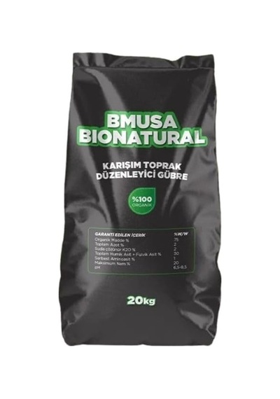 Bmusa Bionatural Karışım Toprak Düzenleyici Gübre 20 Kg Diğer