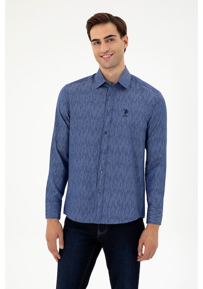 U.s. Polo Assn. Erkek Lacivert Gömlek Desenli 50296864-vr033 Lacivert U.s. Polo Assn. Erkek Lacivert Gömlek Desenli 50296864-vr033 Lacivert