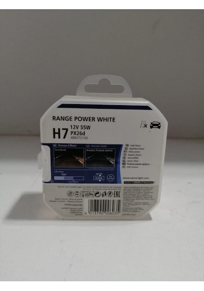Narva Far Ampülü 12v 55w H7 Beyaz Işık Xenon