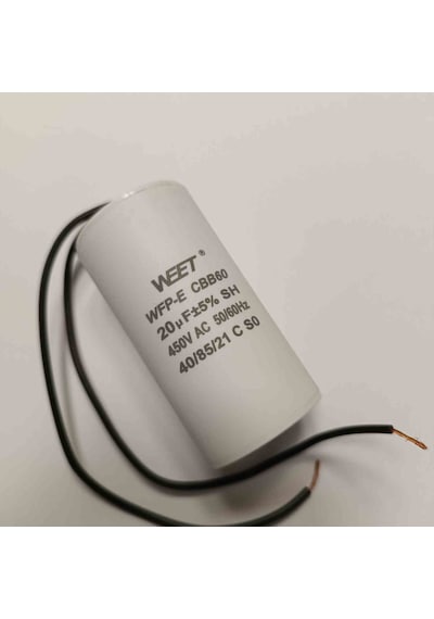 Cbb60 20mf 450v Ac Motor Kondansatör 2 Adet