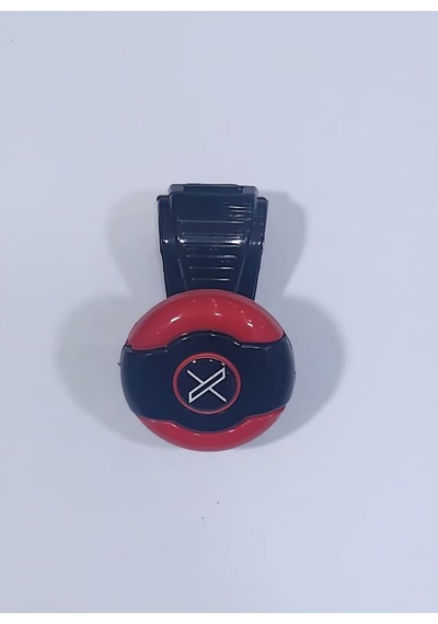 Kırmızı-siyah Dönebilen Vites Topuzu Logolu Stickerlı Çok Renkli