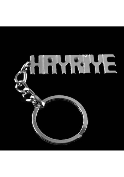 Hayriye - 768 - - Muratech - İsimli Anahtarlık Çok Renkli