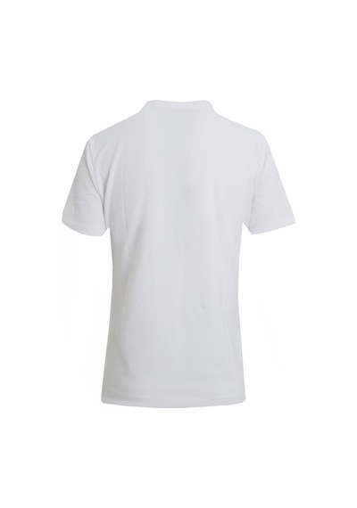 Uki Beyaz Comfort Fit V Yaka Basic T-shirt Beyaz
