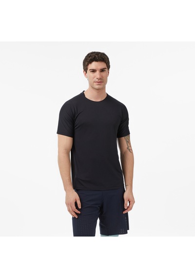 Salomon Sense Aero Erkek Siyah T-shirt Lc2187200 Çok Renkli