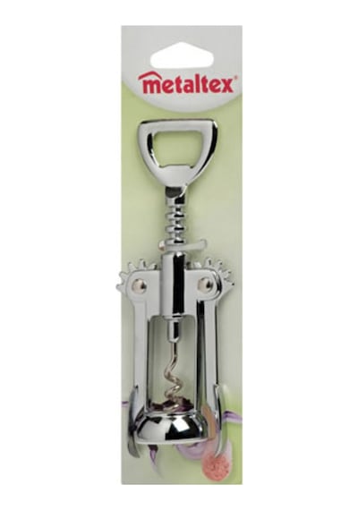 Metaltex Krom Tirbuşon 4 Adet Renkli