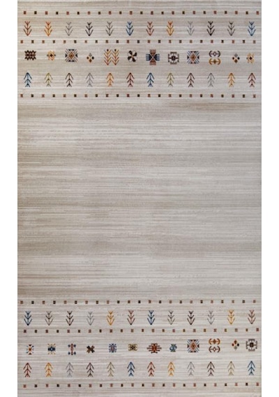 Gabardin Halı 7/24 Serisi 1127 Kemik Salon Oturma Yatak Odası Halısı Kemik