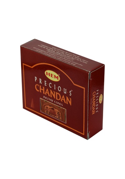 Hem Chandan Değerli Mistik Kokulu 10 Konik Tütsü Precious Chandan