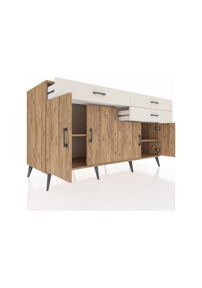 Kronos Konsol 2 Raflı 3 Çekmeceli 4 Kapaklı 176x59x99 Çam-çam/aytaşı Atlas Çam/aytası - Atlas Çam Kronos Konsol 2 Raflı 3 Çekmeceli 4 Kapaklı 176x59x99 Çam-çam/aytaşı Atlas Çam/aytası - Atlas Çam
