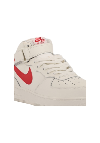 Nike 315123 Air Force 1 Mıd '07 Unisex  Beyaz Sneaker