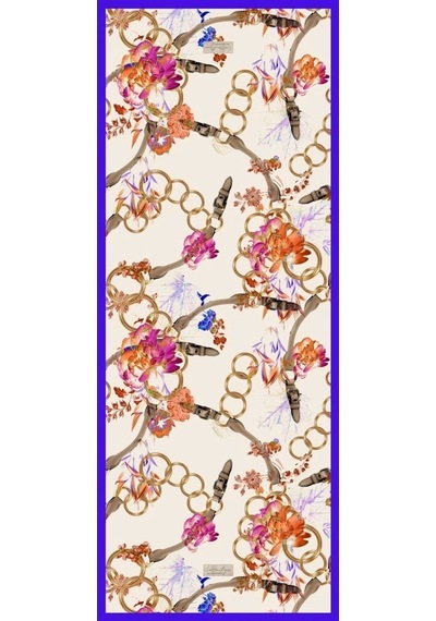 La Boutique Özel Seri Şal 2511-06 - 70x190 Çok Renkli
