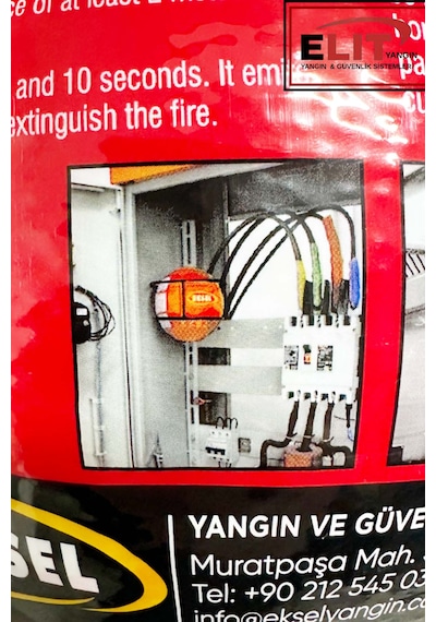 Yangın Söndürme Topu Abc Tozlu