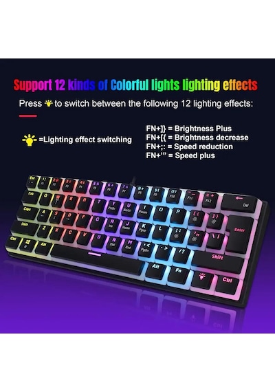 Valkyrie Valkyrie L700 Blue Switch Mekanik Oyuncu Klavye