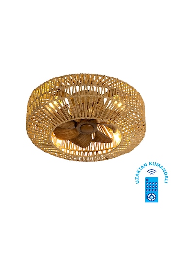 Vanti 15w 50cm 20inç Hasır Tavan Vantilatörü Kcf301