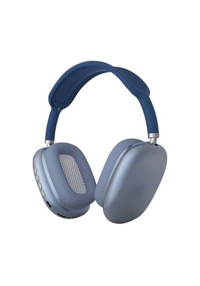 Lexroo P10 Hi-fi Ses Kalitesi Ayarlanabilir Ve Katlanabilir Kulak Üstü Bluetooth Kulaklık - Mavi