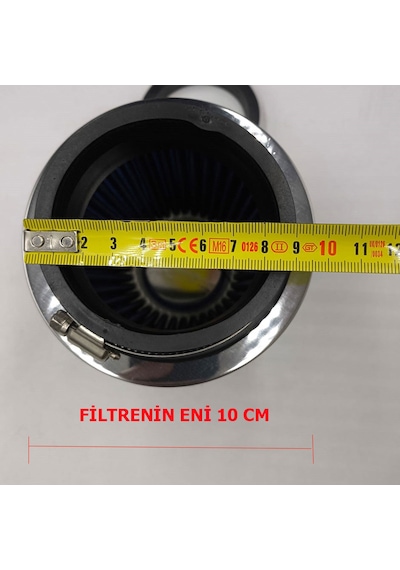 Ayarlanabilir Çaplı Açık Hava Filtresi Dar Mavi Renk 65mm-70mm-76mm