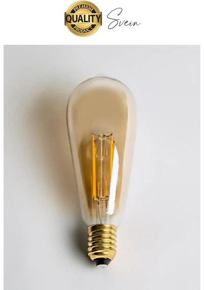 Cata 3 Adet Vintage Spiral Filament Rustik Retro Akkor Led Ampul Yüksek Işıklandırma Lamba Gün Işığı Çok Renkli