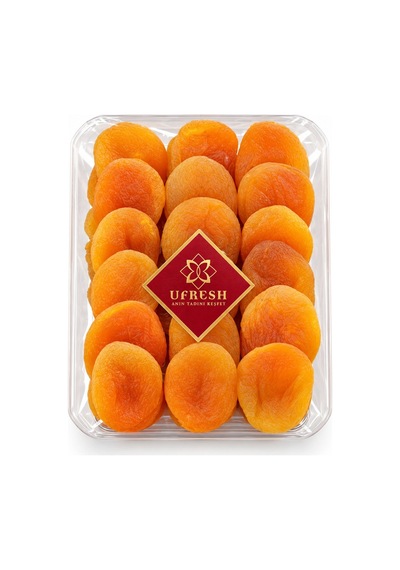 Ufresh Sarı Kayısı Şeffaf Tabak 500 G
