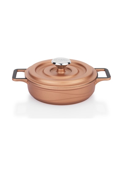 Schafer Pro Cast Mini Döküm Tencere Seti 5 Parça-Rosegold
