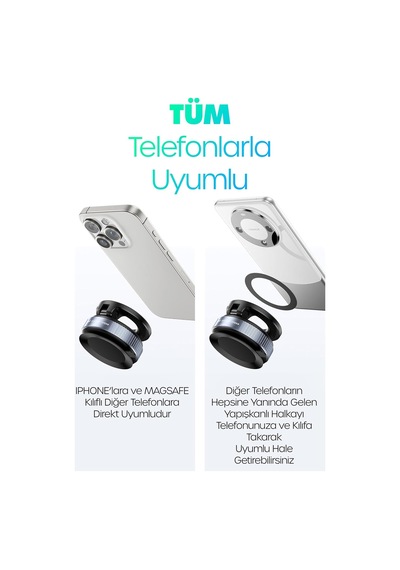 Sogud Magsafe Manyetik Araç Telefon Tutucu Vakumlu Vantuzlu, 360 Döner Telefon Standı, Güçlü N52 Mıknatıs,iphone Samsung Huawei İle Uyumlu - Not - Sorun Yaşayanlar Önce Bize Yazsın 2 Mixed Sogud Magsafe Manyetik Araç Telefon Tutucu Vakumlu Vantuzlu, 360 Döner Telefon Standı, Güçlü N52 Mıknatıs,iphone Samsung Huawei İle Uyumlu - Not - Sorun Yaşayanlar Önce Bize Yazsın 2 Mixed
