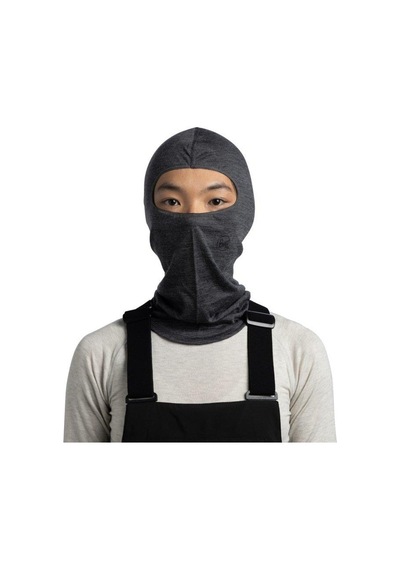 Buff Merino Lightweight Balaclava Solid Maske-138841.937 Gri