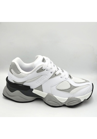 Lescon Ghost 3 Easystep Beyaz Unisex Sneaker Spor Ayakkabı