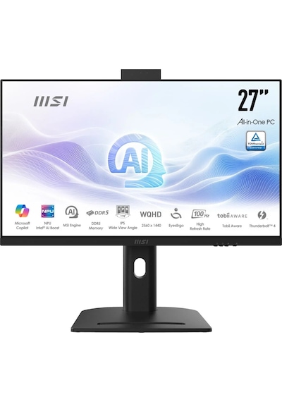 MSI Modern AM273QP AI 1UM-419XEU Ultra 7 155h 16gb 1tb Ssd 27 Wqhd Freedos