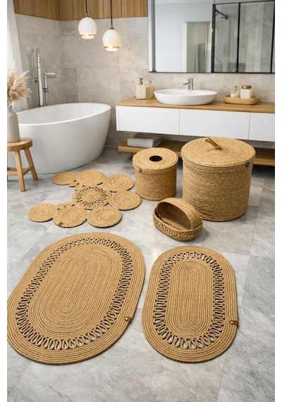 Jüt,hasır,banyo Takımı,banyo Paspası, Paspas Takımı,makyaj Sepeti,banyo Kovası,klozet Paspas, Bambu Hasır Bambu Hasır Jüt,hasır,banyo Takımı,banyo Paspası, Paspas Takımı,makyaj Sepeti,banyo Kovası,klozet Paspas, Bambu Hasır Bambu Hasır