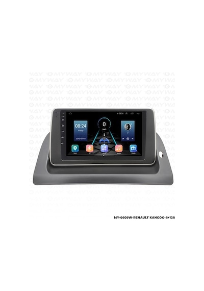 Myway Renault Kangoo Android Multimedya Carplay Navigasyon Ekran - 8gb Ram+128 Gb Hdd - Myway