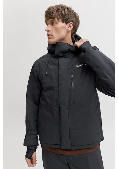 Jack & Jones Jjalpes Skı Jacket Aw25 Siyah