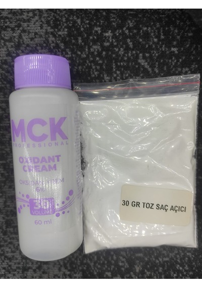 Qf Toz Saç Açıcı 30 Gr Ve 60 Ml 30 Vol Oksidan Krem