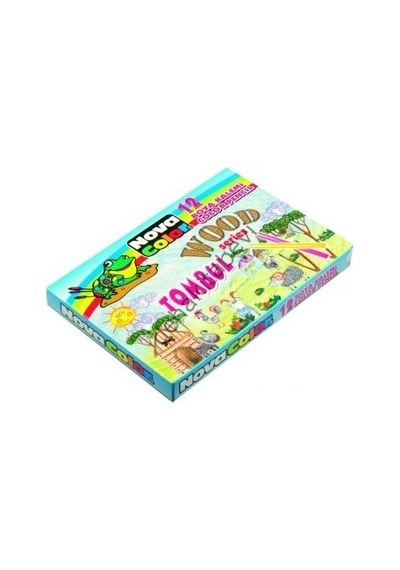 Kuru Boya Tombul 12 'li - Nova Color