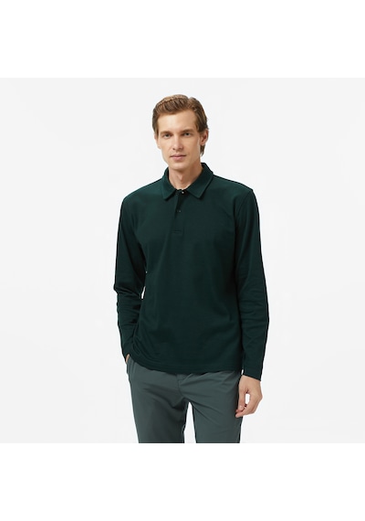 Nautica Erkek Yeşil Classic Fit Uzun Kollu Polo Yaka T-shirtdüzk57018t