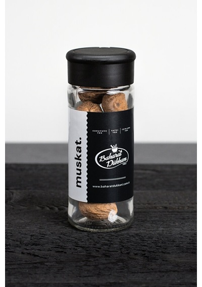 Baharat Dükkanı Muskat 45gr Cam