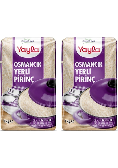 Yayla Osmancık Pirinç 1 Kg X 2 Adet