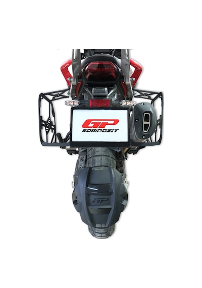 GP Kompozit Benelli TRK 702 X 2024 Uyumlu Yan Çanta Demiri Siyah