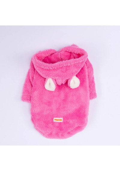 Pawstar Pembe Lucca Teddy Büyük Irk Hoodie 7xl