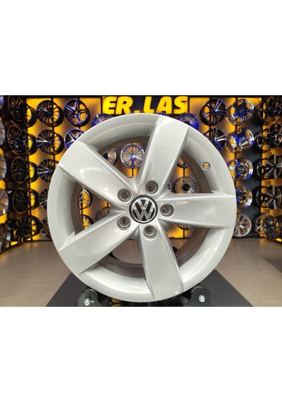4 Adet Volkswagen  6.5 16 5 112 Et50 57.1 Sılver Jant Revize Edilmiş Takım