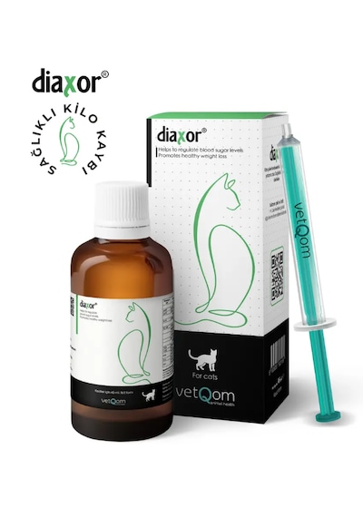 Vetqom Diaxor Kedi & Köpek İshal & Sindirim Sistemi Destek Damlası 45 Ml