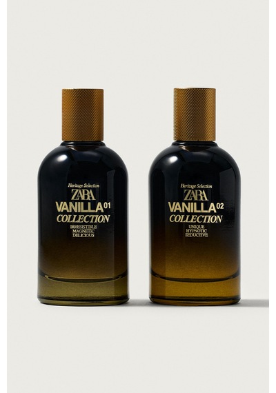 Zara Vanılla Collectıon 01 + 02: Irresıstıble/magnetıc/delıcıous + Unıque/hypnotıc/seductıve Edp 2x100 Ml Parfüm Amber Zara Vanılla Collectıon 01 + 02: Irresıstıble/magnetıc/delıcıous + Unıque/hypnotıc/seductıve Edp 2x100 Ml Parfüm Amber