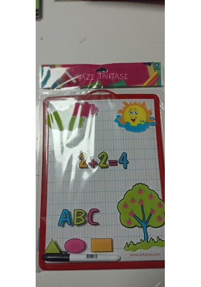 Ark 33 23 Yazı Tahtası Beyaz - Kırmızı