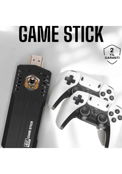 X8 Pro 3d Game Stick Retro Oyun Konsolu 30.000+ Oyun Ve Çift Joystick