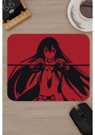 Akame Ga Kill Anime V1 - 22x18 Gaming Kauçuk Kaymaz Taban Mouse Pad Fare Altlığı