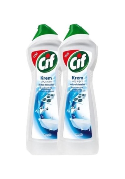 Cif Krem Mikro Kristaller Amonyaklı 2 x 750 ML