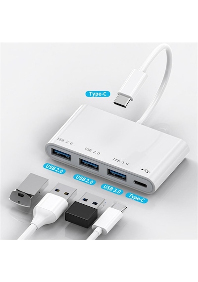 Valkyrie Type-C Usb 3.0 Çoklayıcı Hub Dönüştürücü Çevirici Apple Uyumlu MacBook